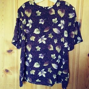 Womans short sleeve blouse Plus SIze